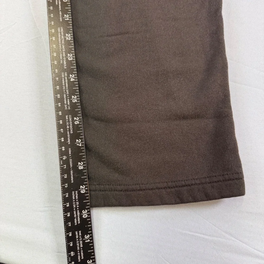 True Religion Mens S Brown Straight Leg Sweatpants Horseshoe Logo Joggers